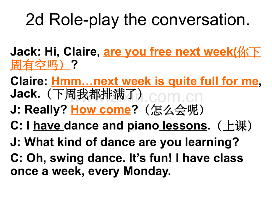 七年级英语下册2d-Role-play-the-conversation.ppt_第1页