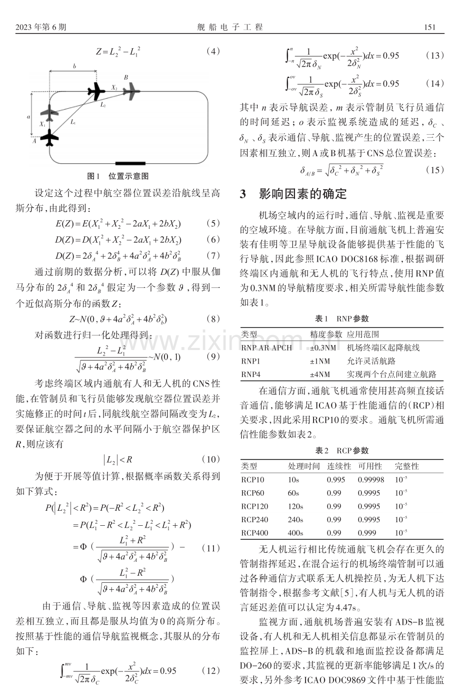 机场空域内无人机与通航有人机混合运行间隔研究.pdf_第3页