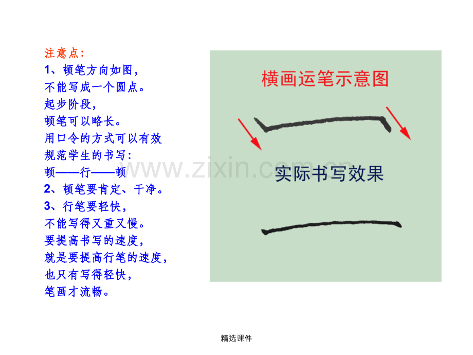 硬笔书法八种基本笔画写法.ppt_第3页