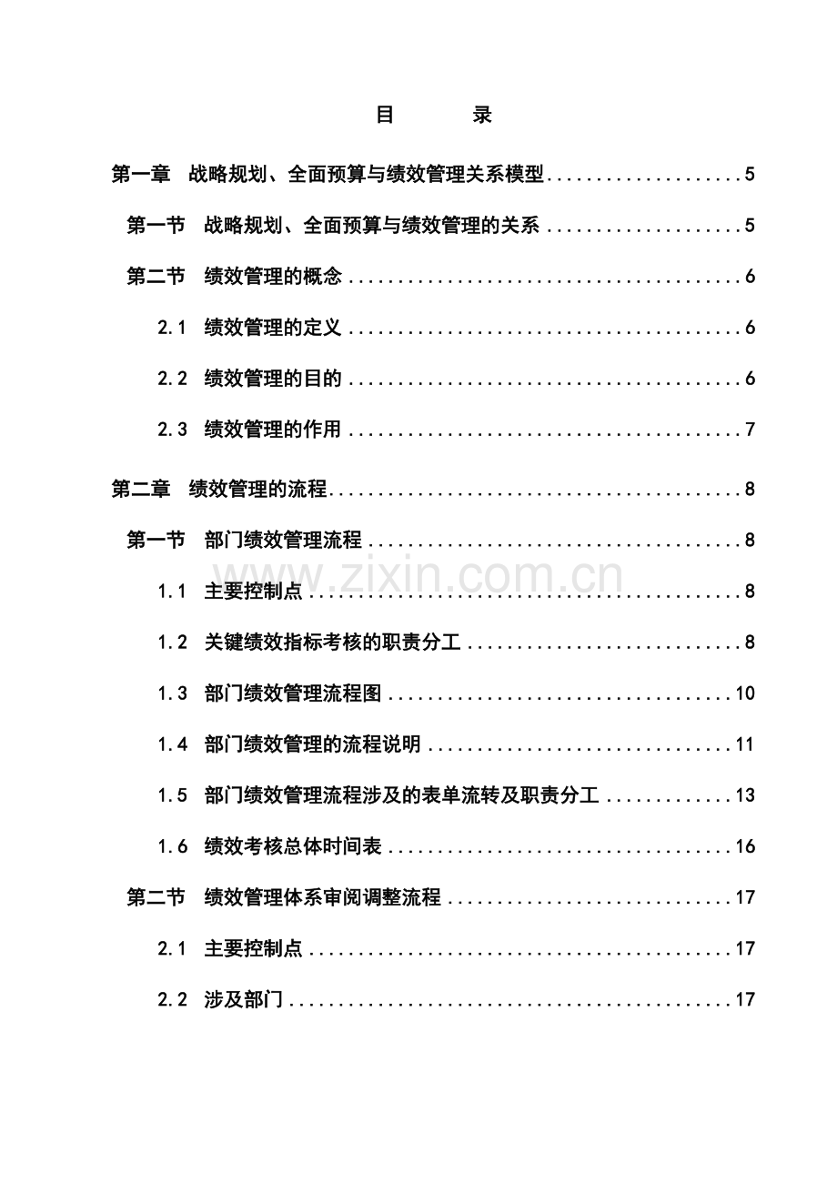 国际信托投资公司绩效管理体系实施手册.doc_第1页