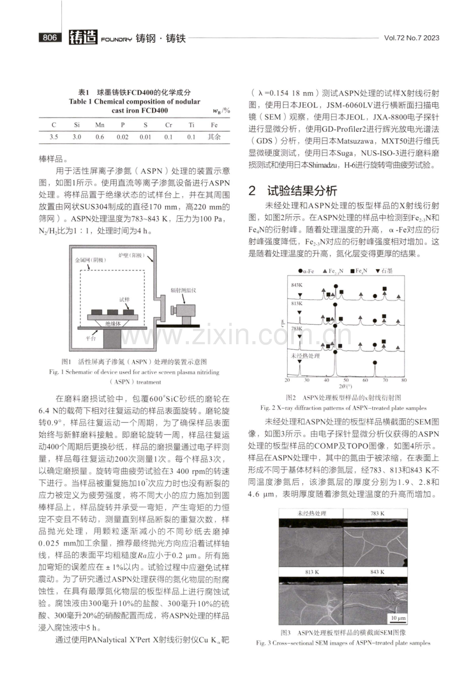 活性屏离子渗氮处理对球墨铸铁力学性能的影响.pdf_第2页