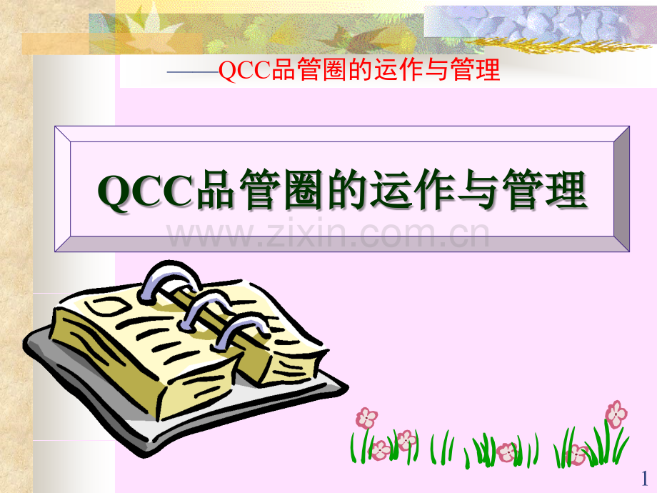 QCC品管圈的运作.ppt_第1页