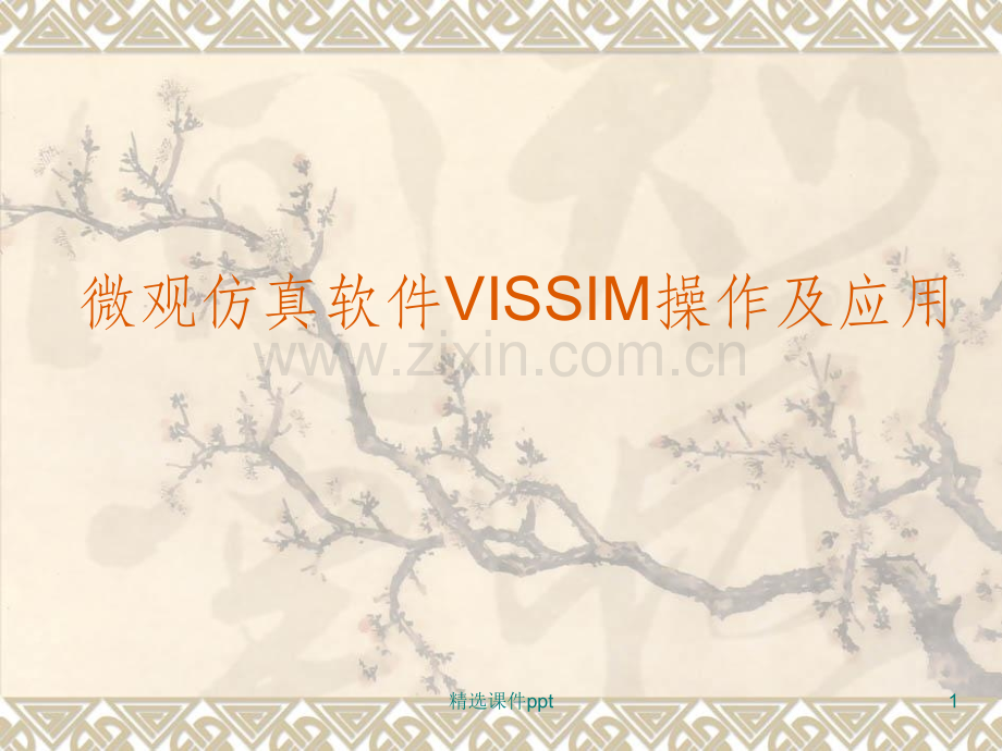 《VISSIM仿真课讲》.ppt_第1页