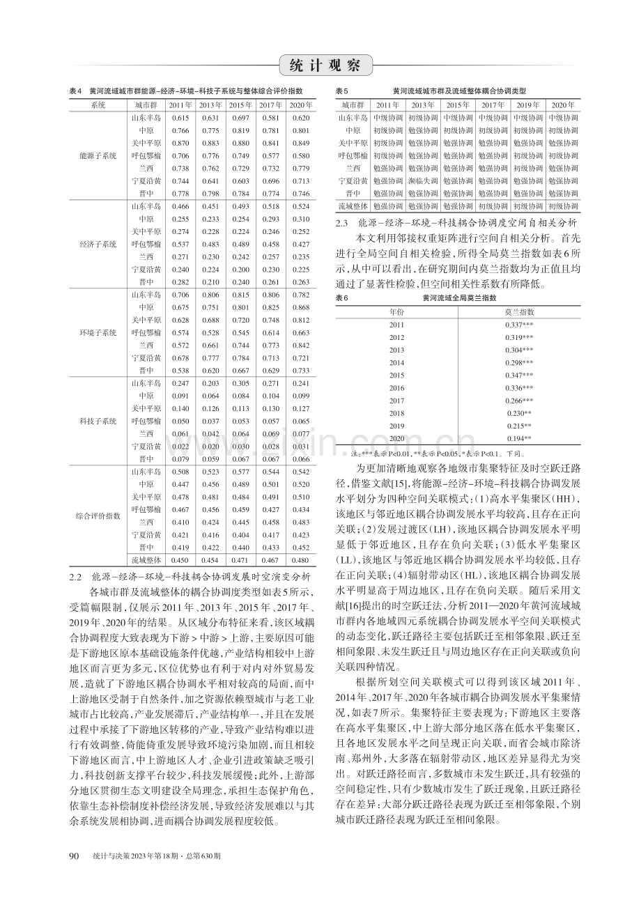 黄河流域城市群能源-经济-环境-科技耦合协调水平评价.pdf_第3页