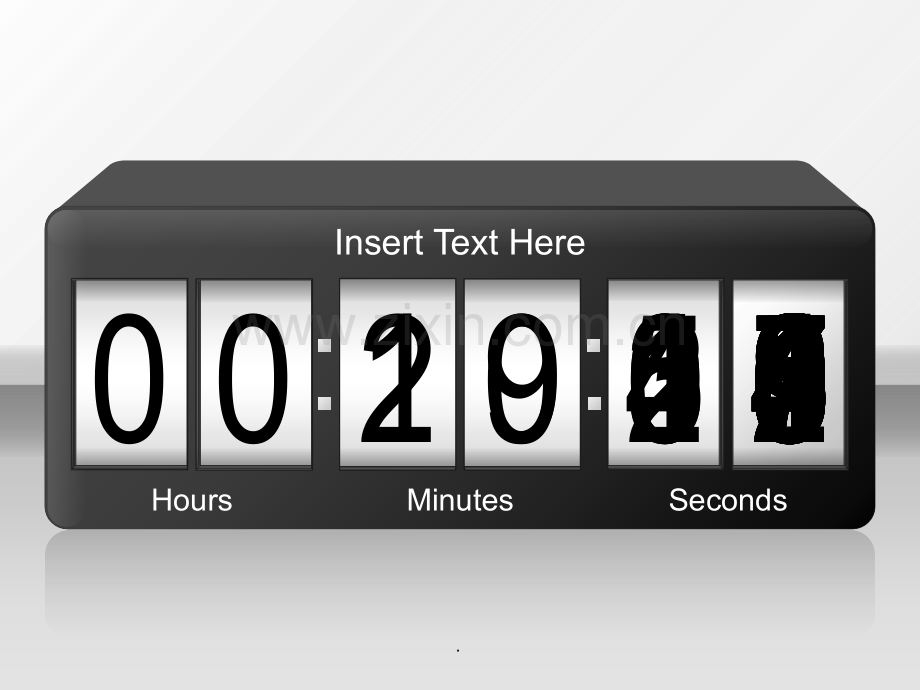 电子闹钟倒计时(原创)(可修改).ppt_第2页