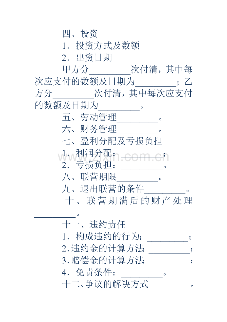 合伙型联营协议书精选多篇.doc_第2页