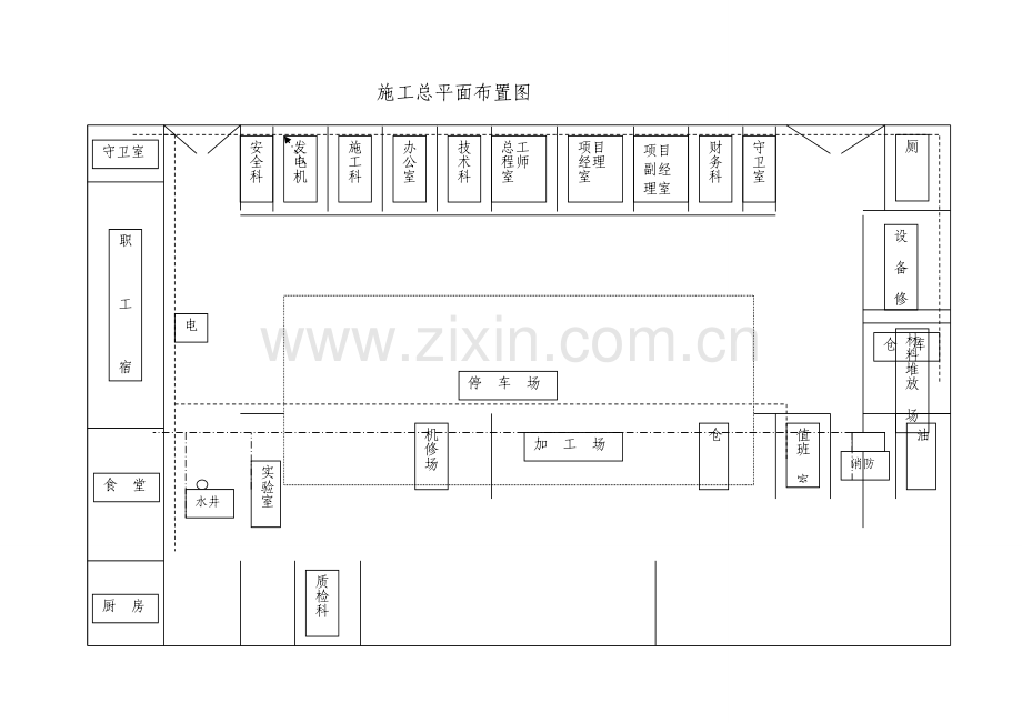 施工现场平面布置图1.doc_第1页