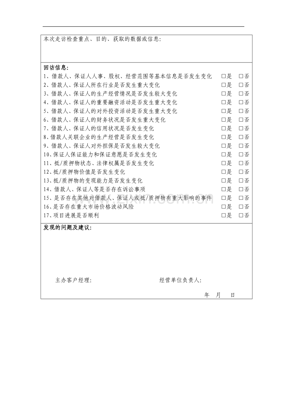 银行投行业务月度回访报告.docx_第2页