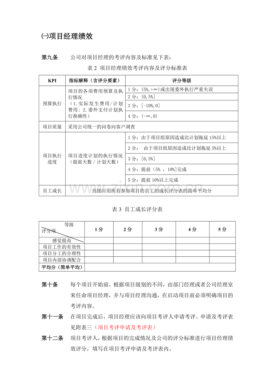 项目绩效考核方案.doc_第3页