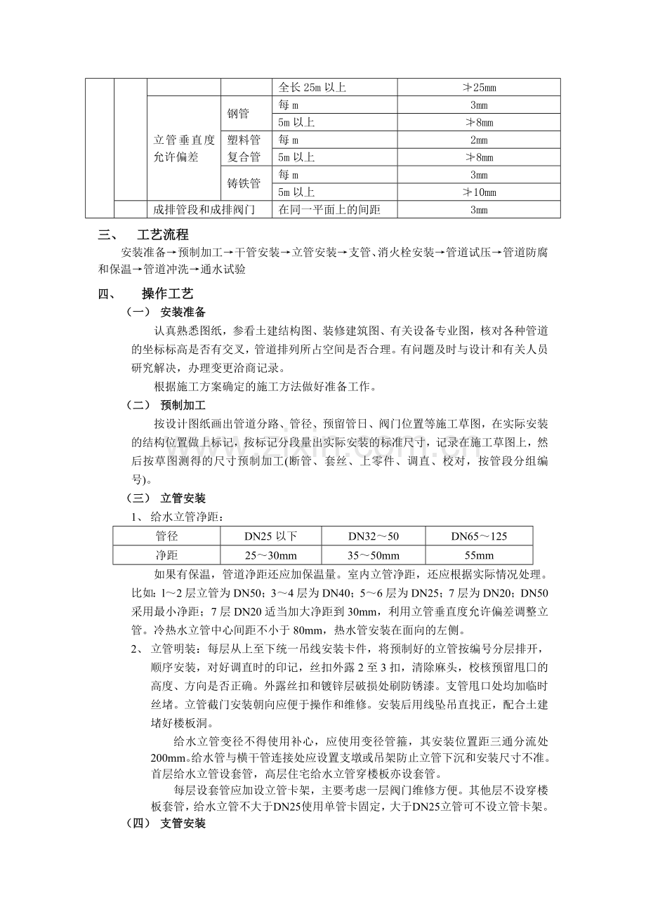 室内给水管道安装工程.doc_第2页