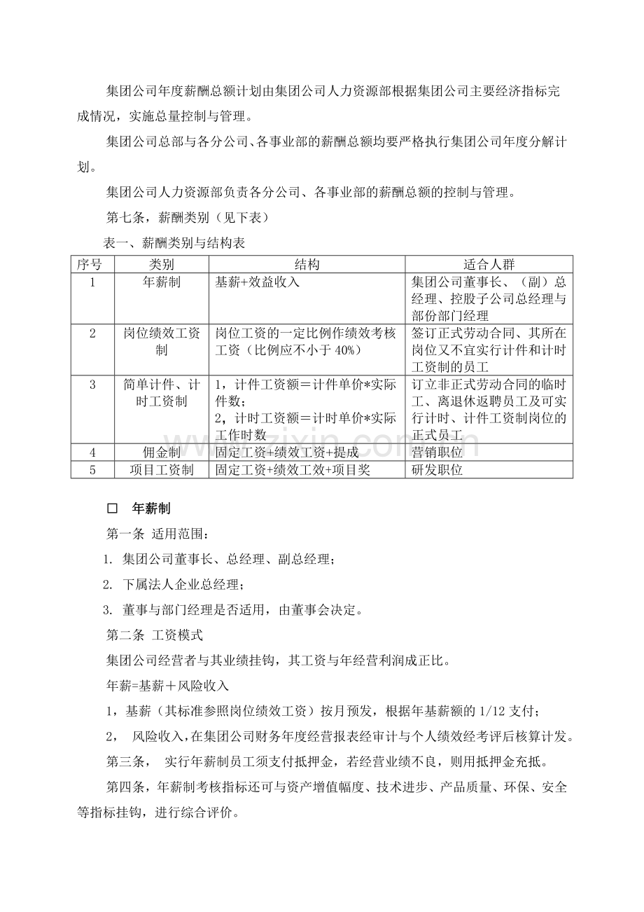 瓷业集团薪酬管理制度.doc_第2页