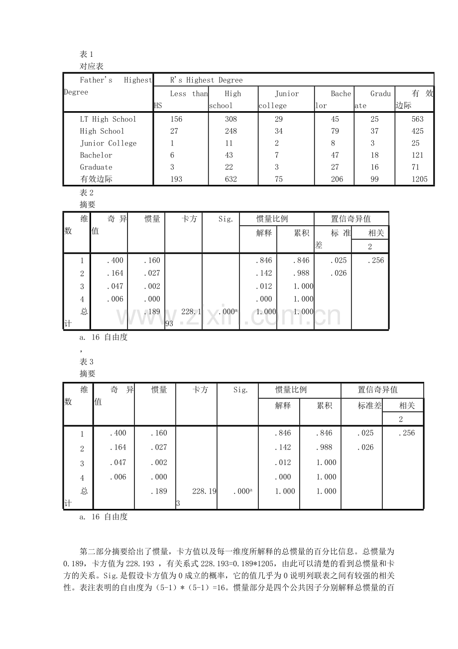 多元统计分析对应分析.doc_第3页