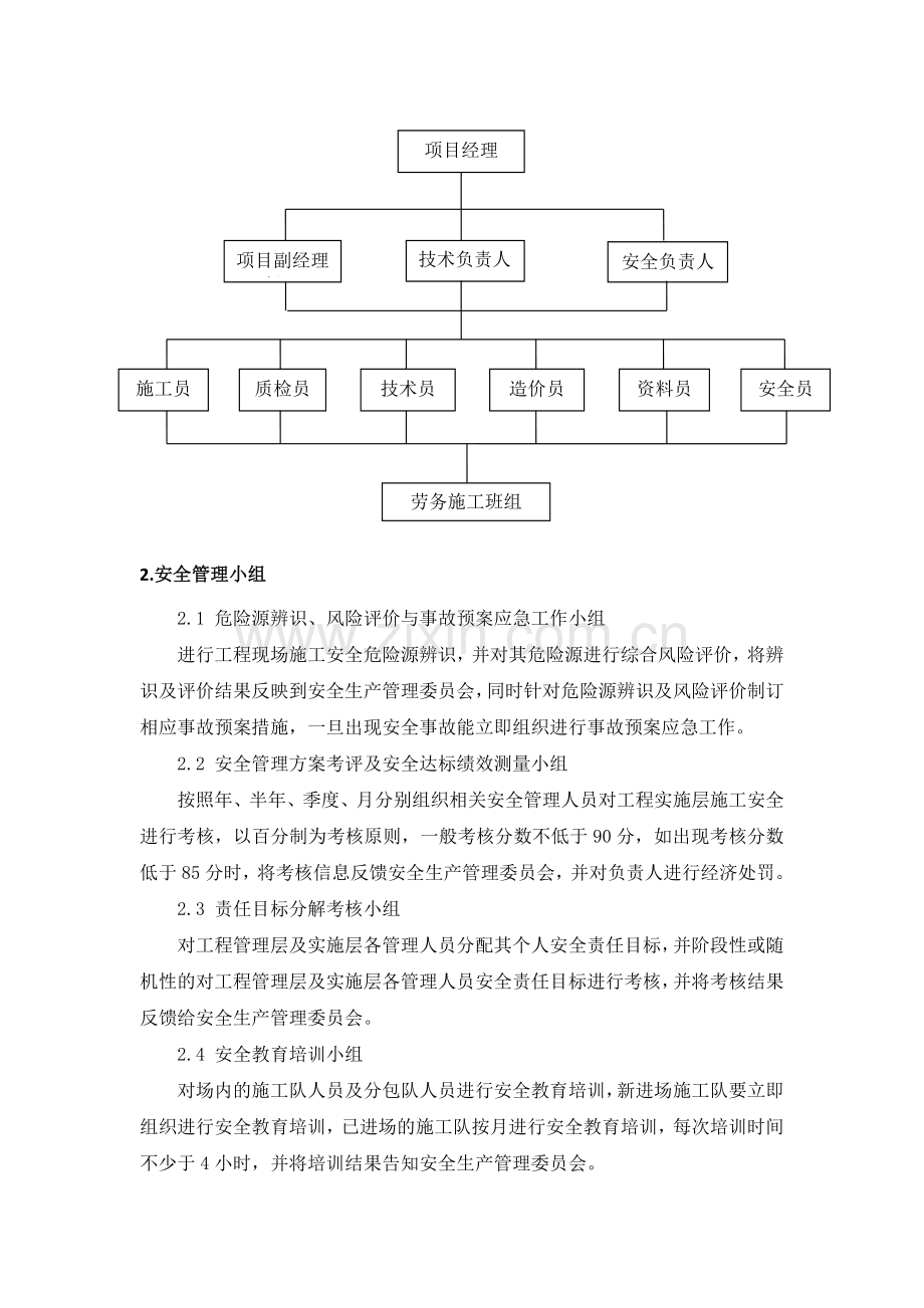 安全及环境保护管理体系与措施.doc_第2页