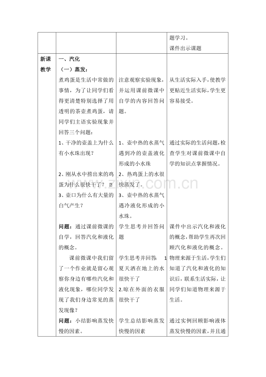 汽化和液化名师教案.doc_第2页