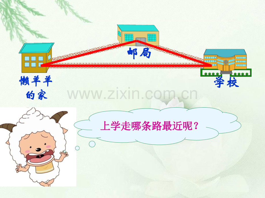 新苏教版四年级数学下册三角形三边的关系张菁.pptx_第1页