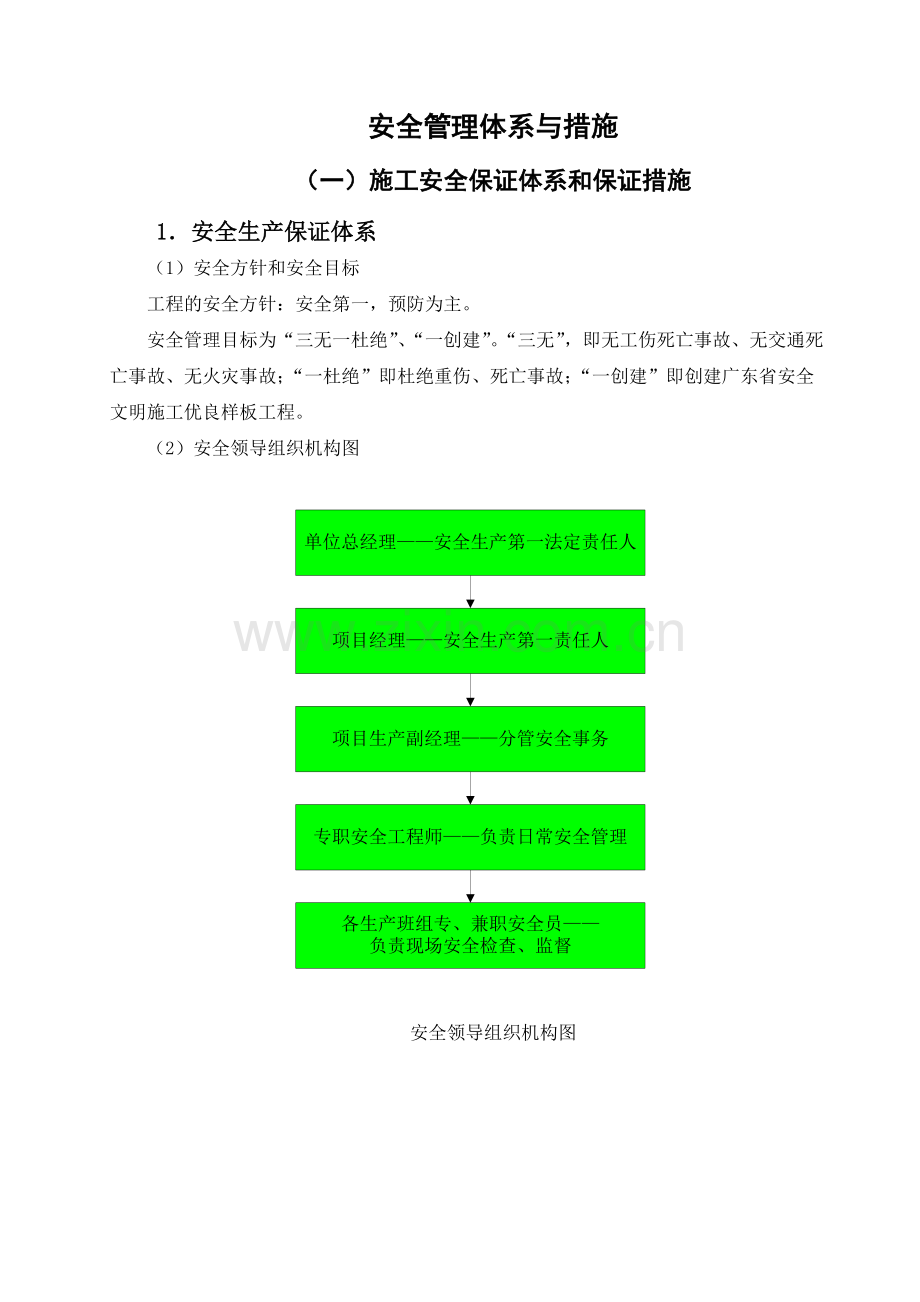 安全管理体系与措施整理-好的.doc_第1页