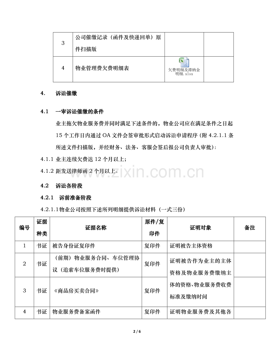 物业管理费催缴-律师函发送以及诉讼指引.docx_第2页