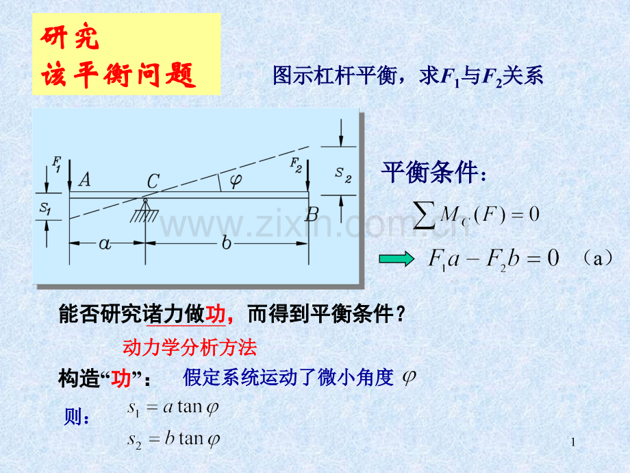 理论力学2虚位移原理.ppt_第1页