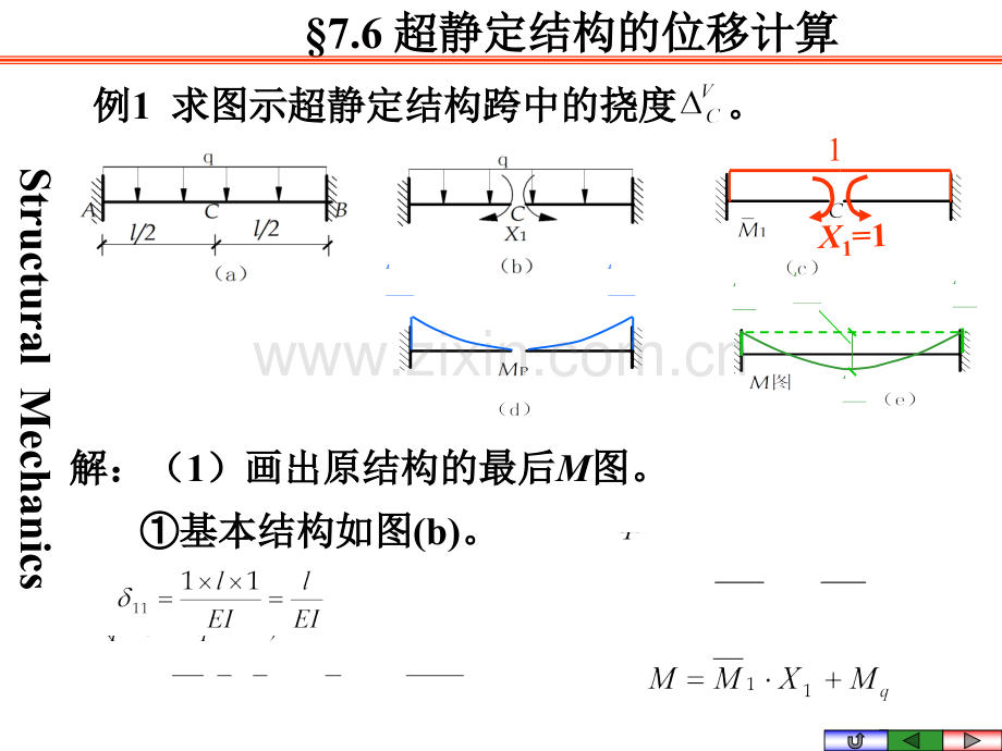 超静定结构的位移计算及最后内力图的校核.pptx_第3页