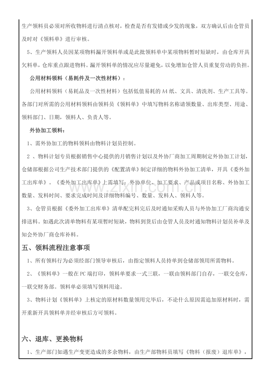 仓库领料管理规定.doc_第2页