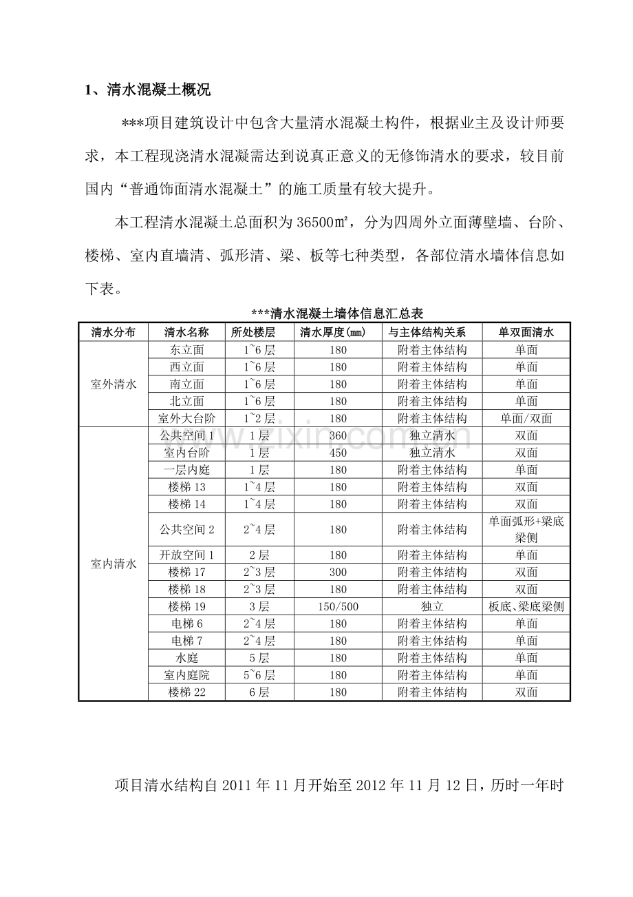 某项目清水砼保护施工方案.doc_第3页