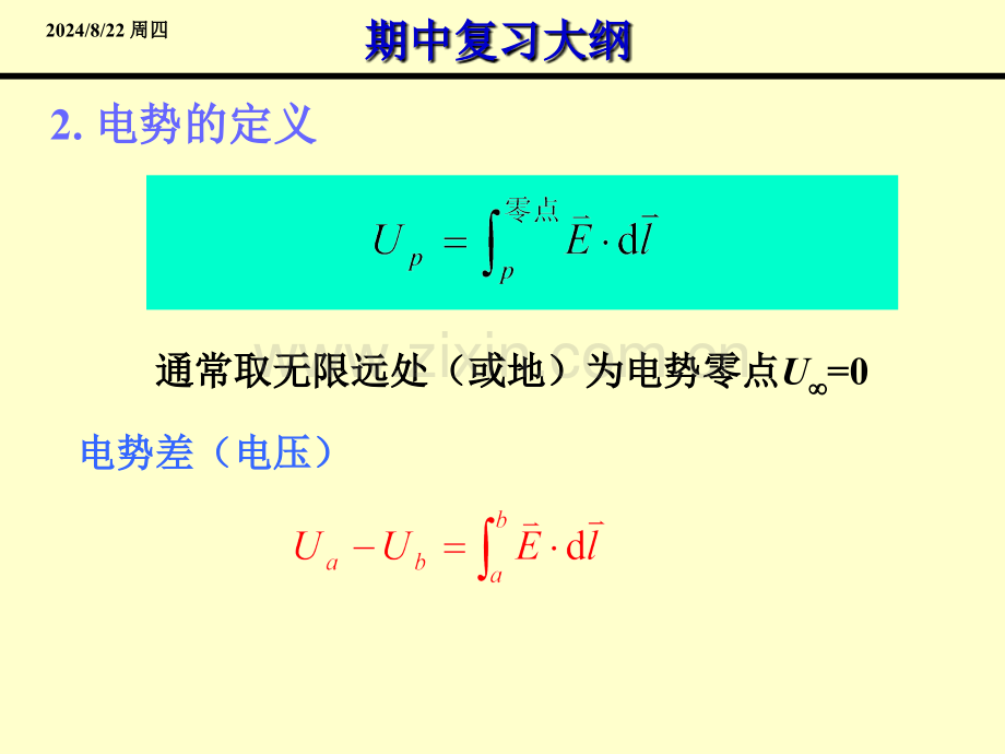 大学物理下期中复习课.pptx_第1页