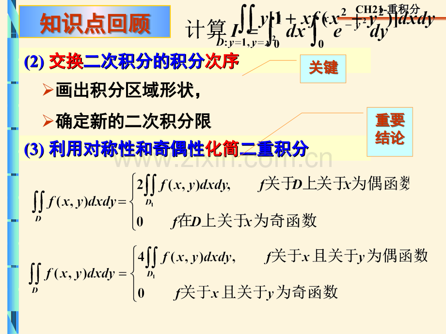 数学三极坐标计算二重积分(课堂PPT).ppt_第2页