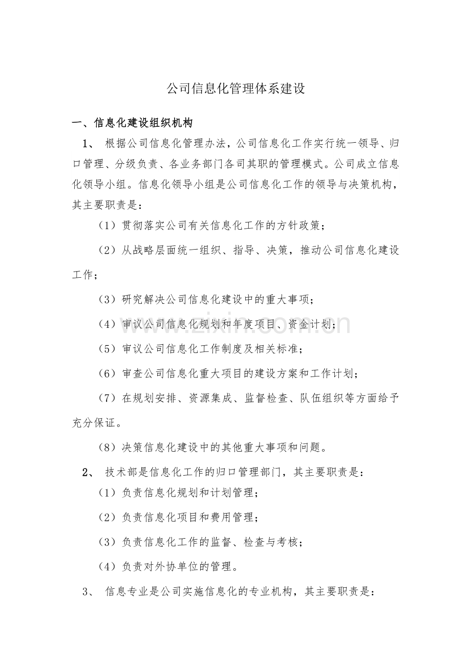 公司信息化管理体系建设.doc_第1页