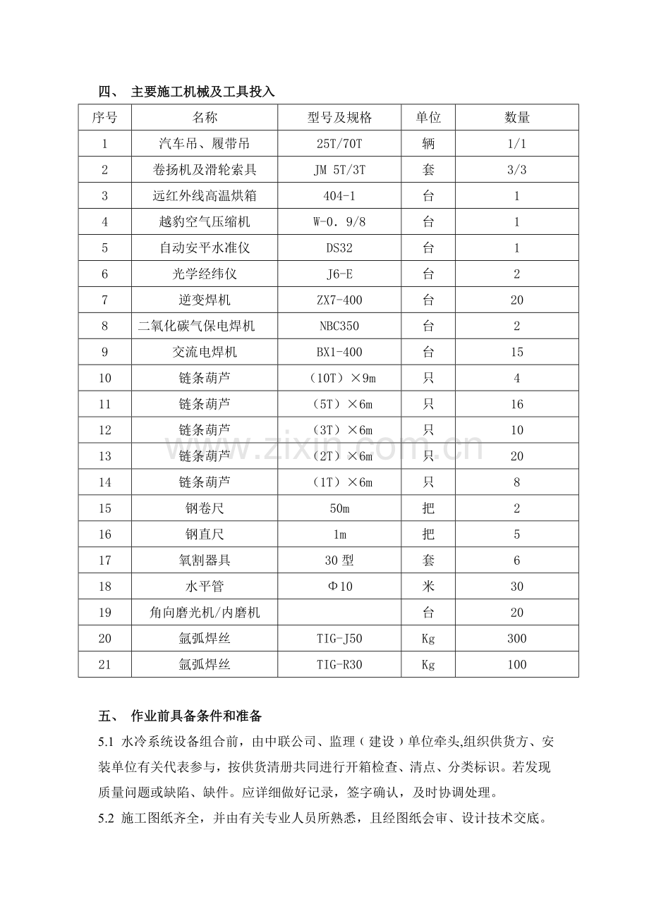 水冷壁管组合安装作业指导书答案.doc_第2页