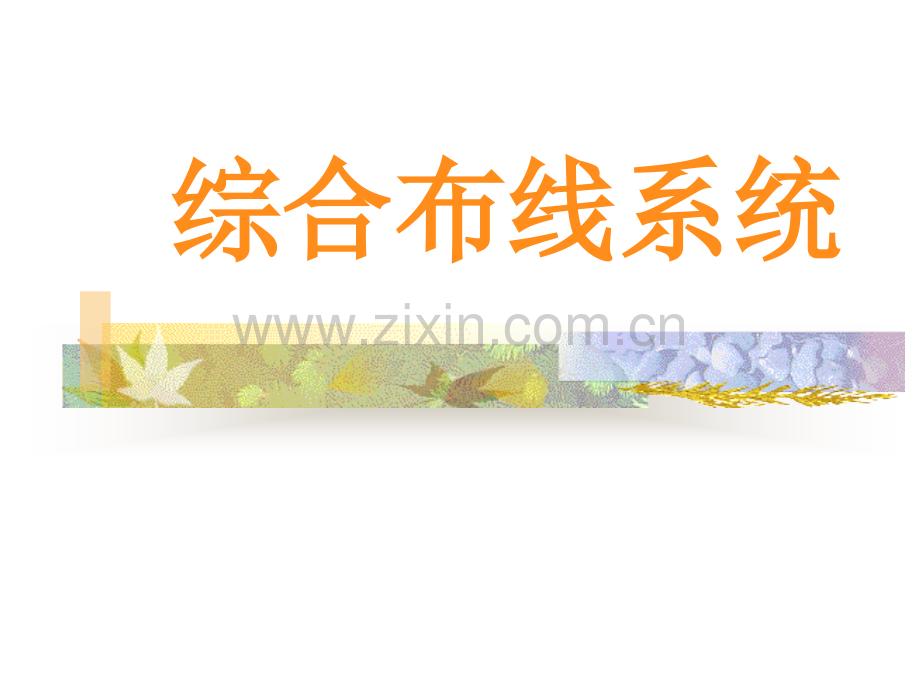 综合布线8.pptx_第1页