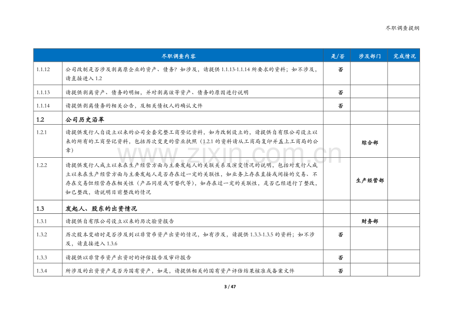 并购法律尽职调查提纲与清单.docx_第3页