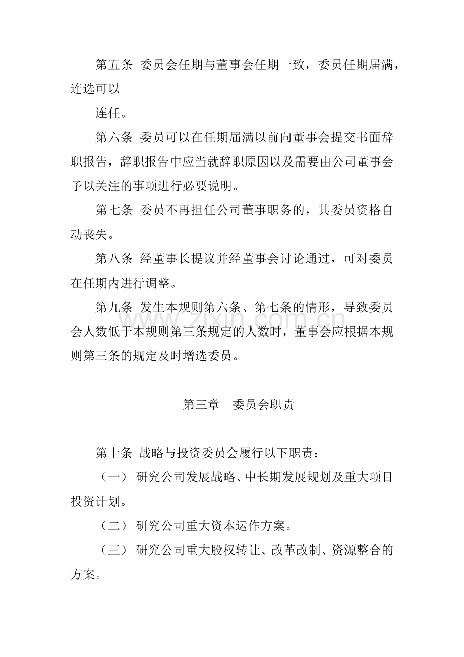 国有发展集团有限公司董事会战略与投资委员会议事规则-模版.docx_第2页