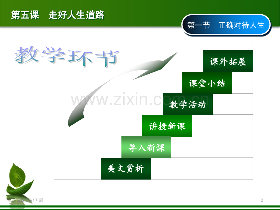 第五课第一节---正确对待人生.ppt_第2页