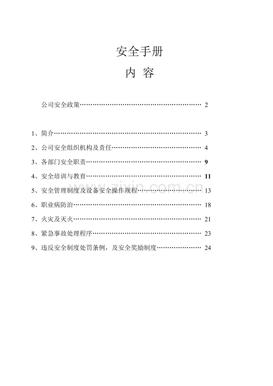 安全手册正式版dxc.doc_第1页