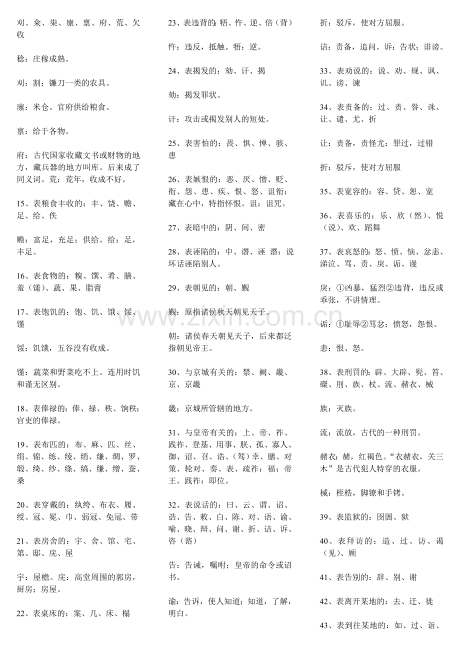 文言文常考字词(经典).doc_第3页