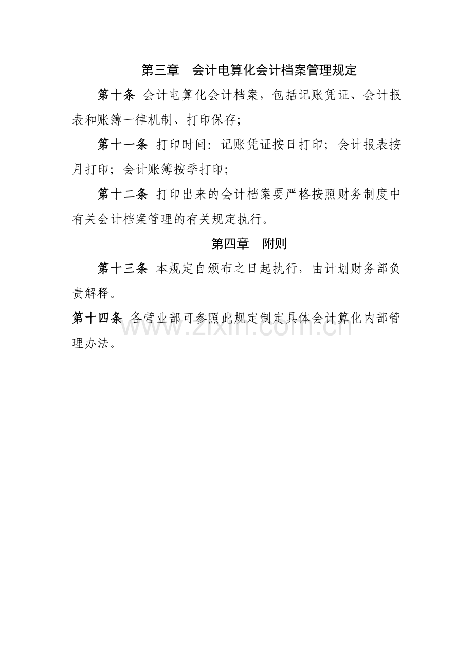 证券有限责任公司会计电算化内部管理制度模版.docx_第3页