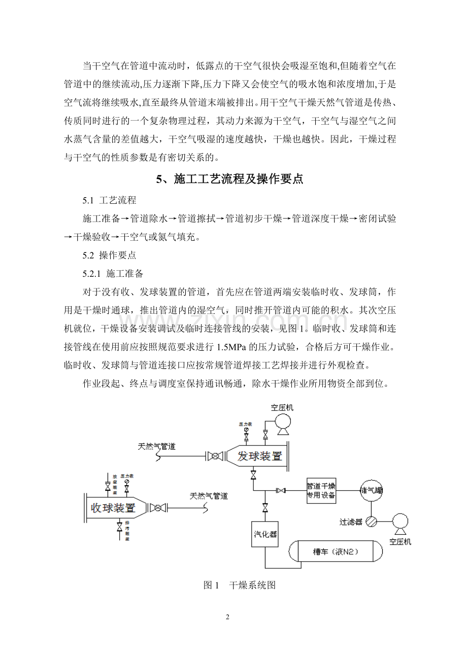 燃气管道干空气干燥施工工法.doc_第2页