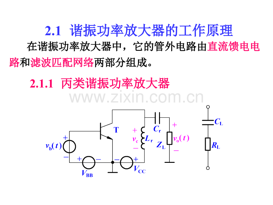 谐振功率放大器案例.pptx_第3页