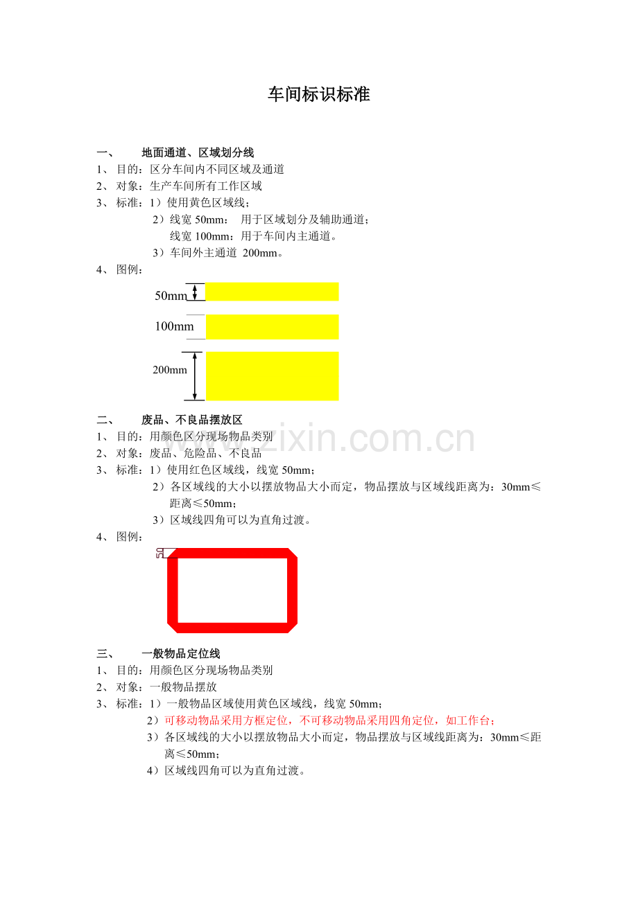 厂内车间现场标识规划1.doc_第1页