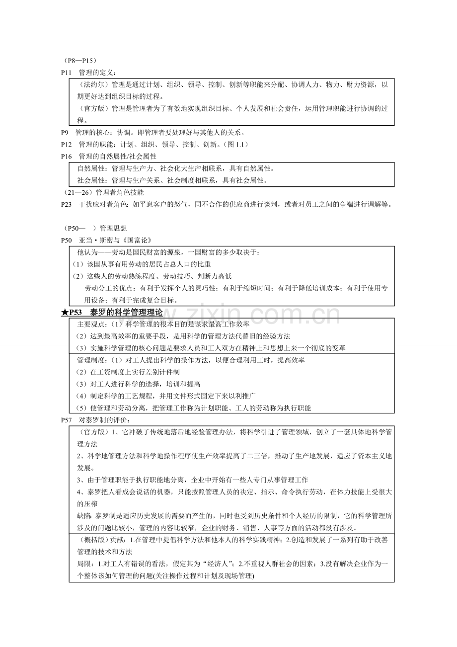 管理学重点复习.doc_第1页