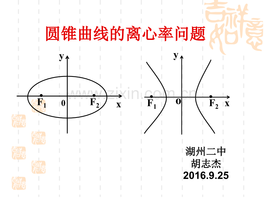 圆锥曲线离心率问题.pptx_第1页