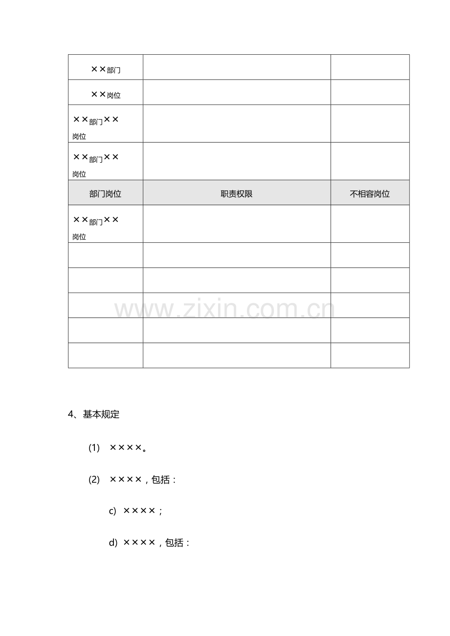 银行××××作业指导书操作规程-模版.docx_第2页