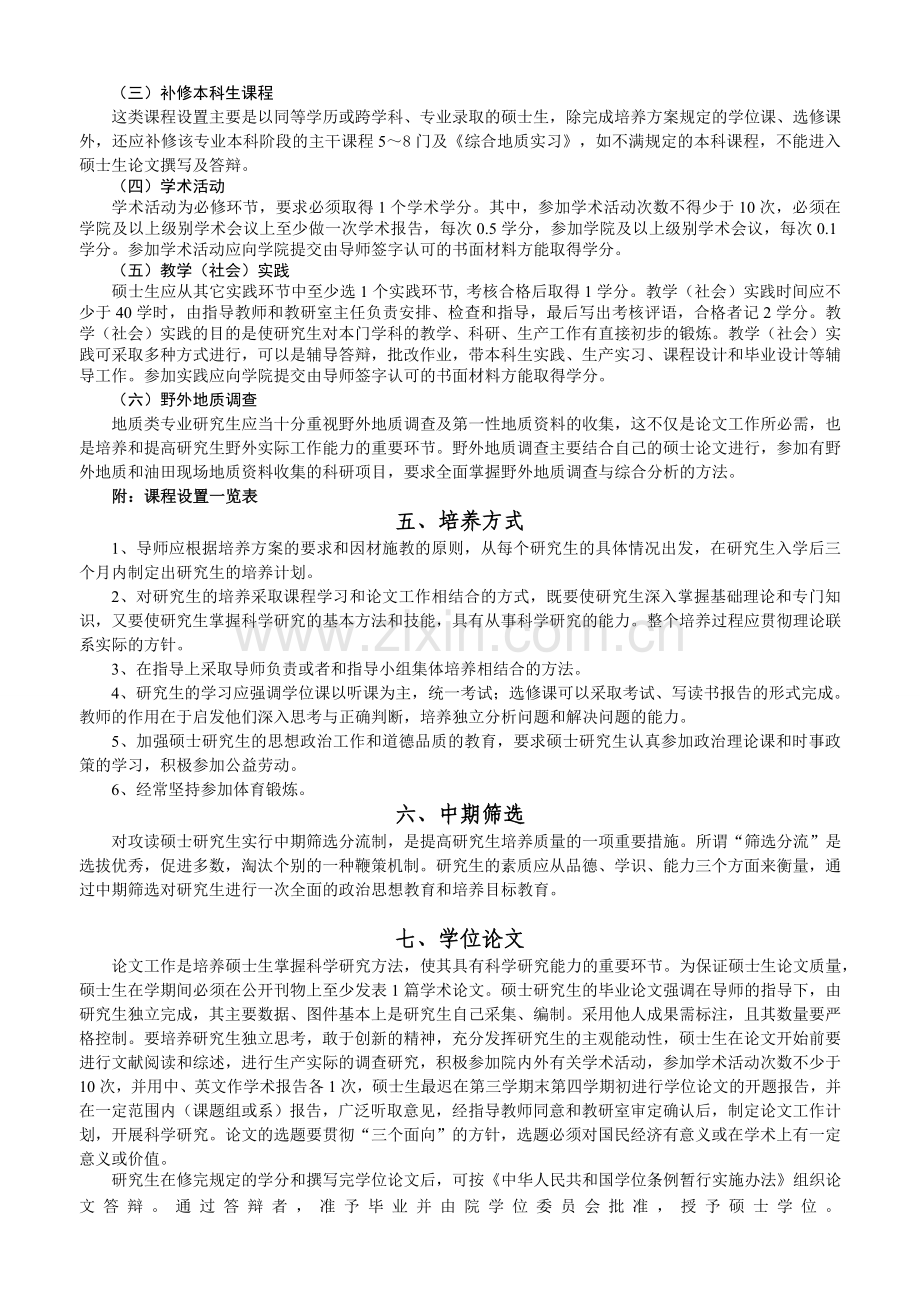 第四纪地质学硕士研究生培养方案.doc_第2页