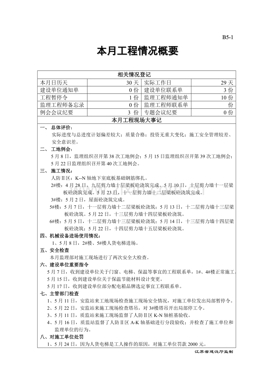 监理月报MicrosoftWord文档.doc_第2页