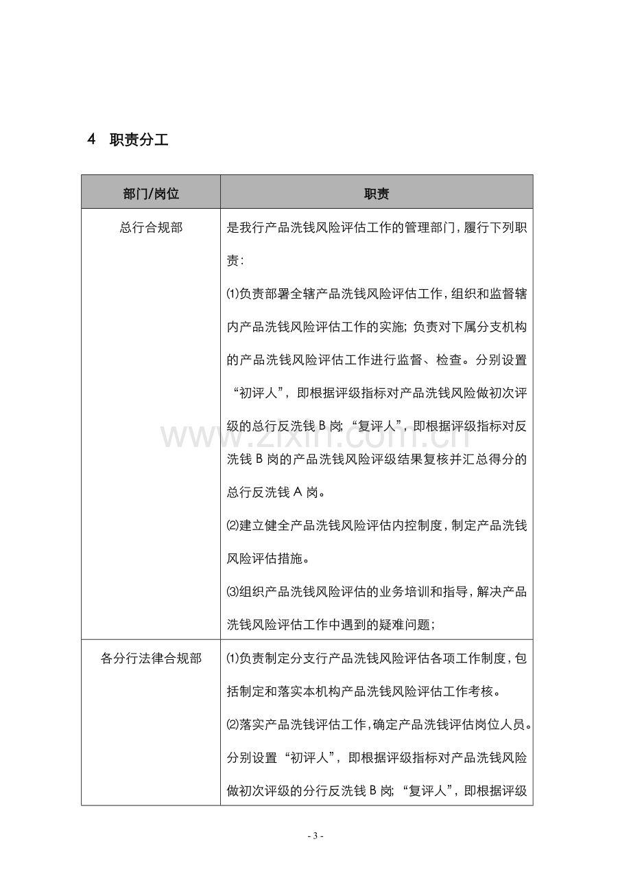 银行金融产品洗钱风险评估管理办法.doc_第3页