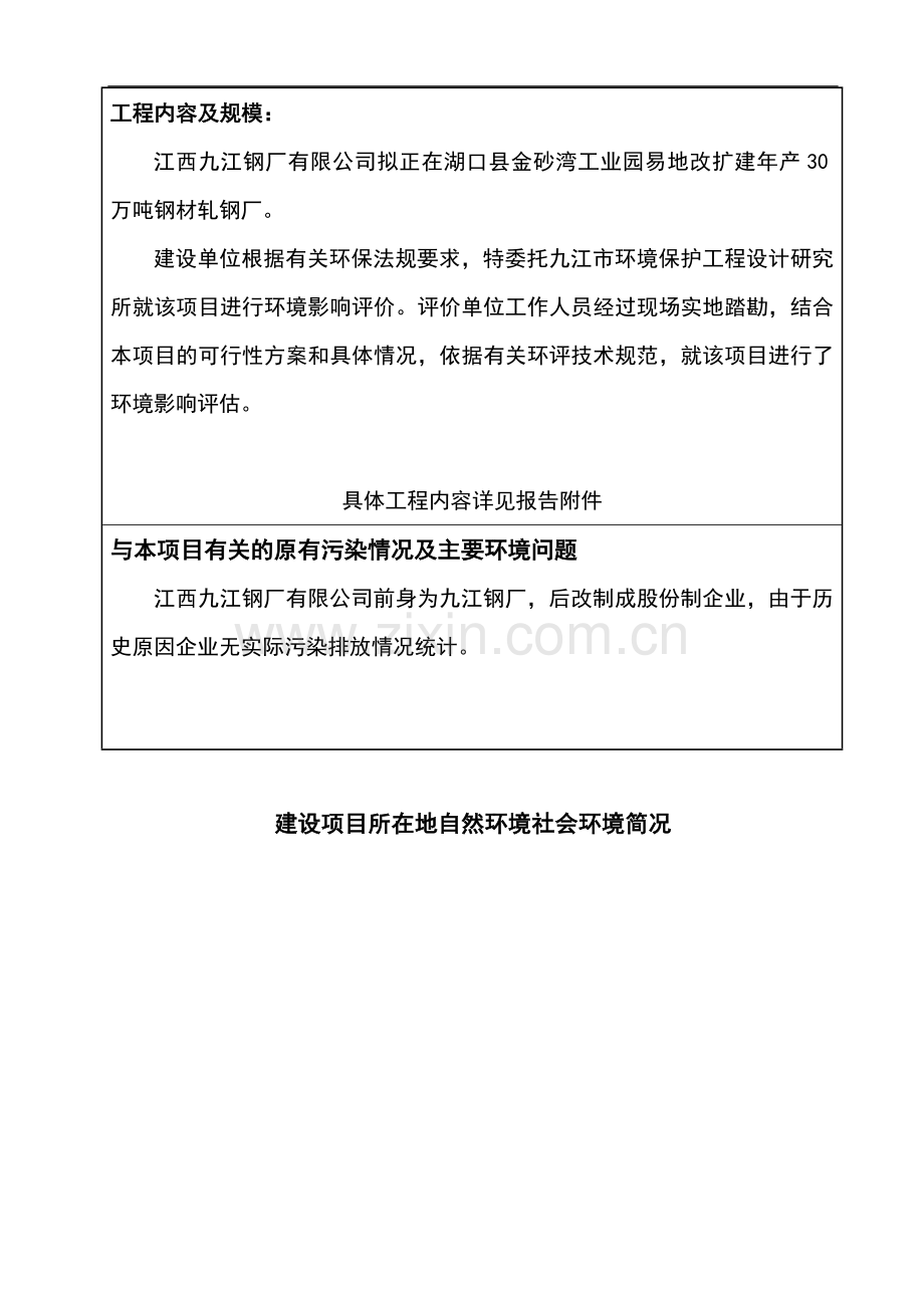 年产30万吨钢材轧钢厂项目环境评估报告书.doc_第2页