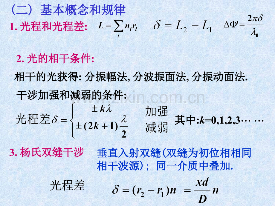 大学物理波动光学习题课分解.pptx_第2页