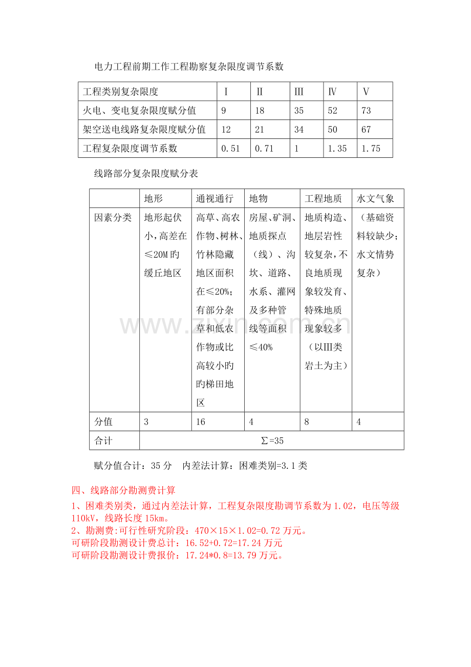 项目前期工作费计算表.docx_第2页