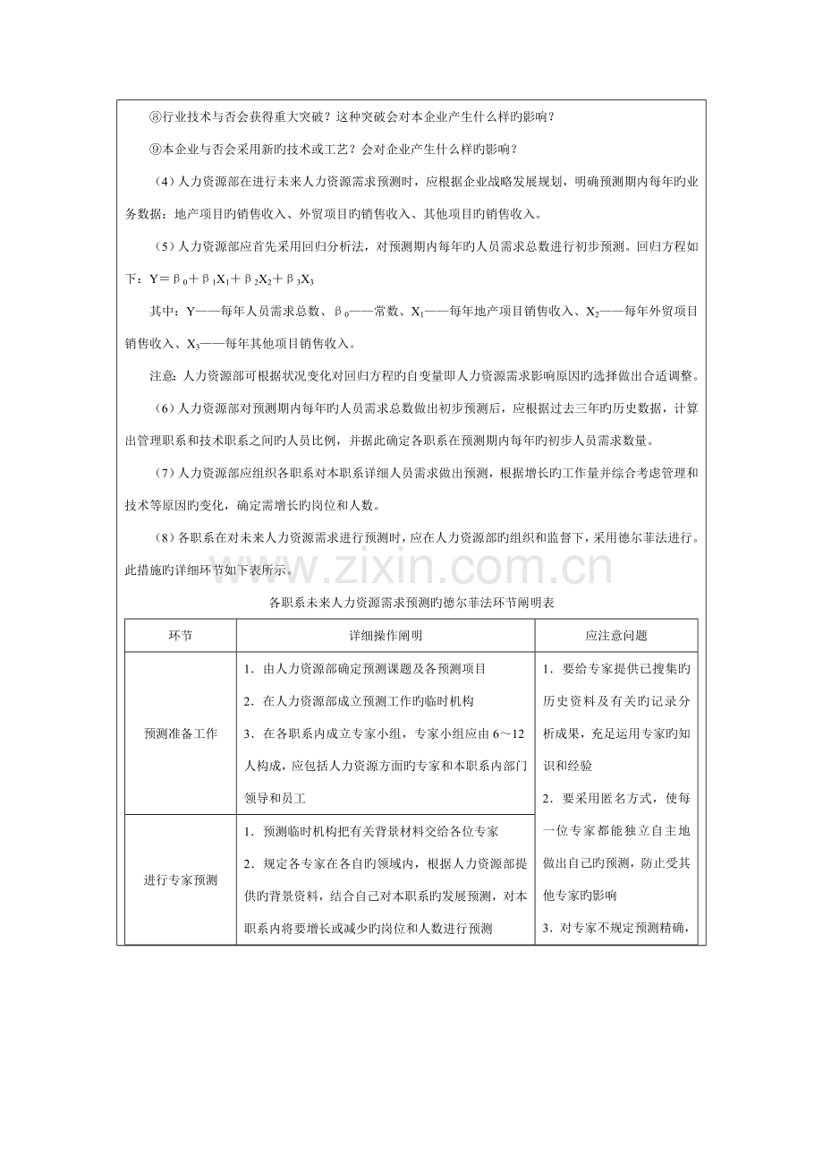 公司人力资源需求预测细则与方案.doc_第3页