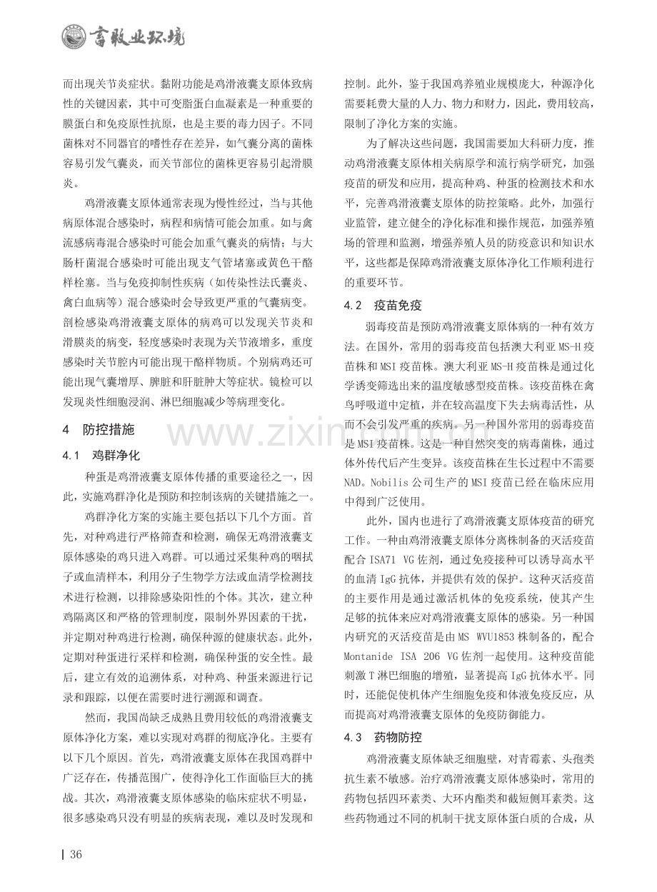 鸡滑液囊支原体病的防控措施.pdf_第2页